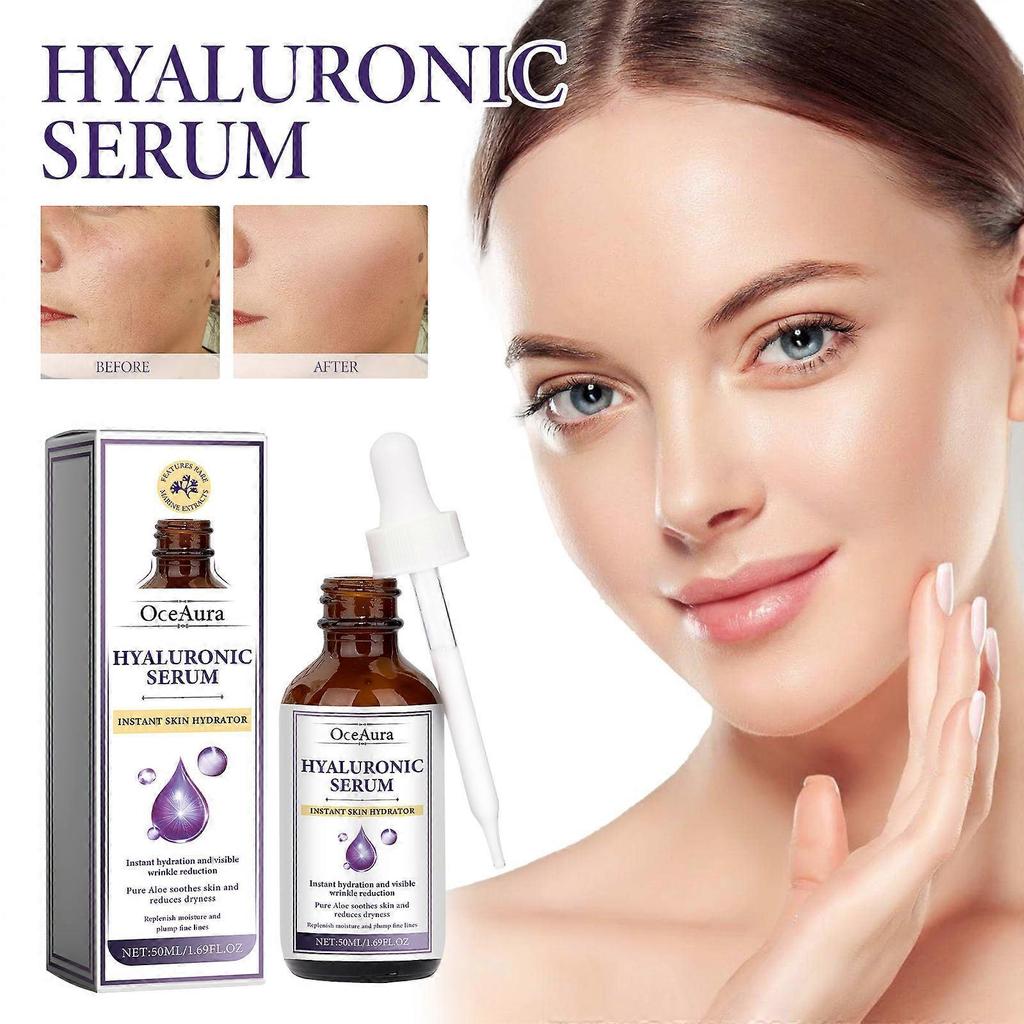 Hyaluronic Acid Facial Serum - Hydrating, Firming, & Plumping Face Serum for Anti-Aging
