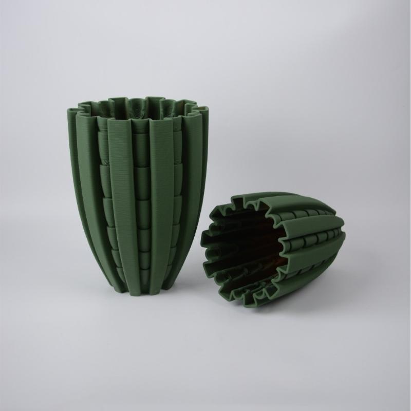 Ceramic Vase Unusual Shape Luxury Elegant Flower Vases Irregular Minimalist Plant Pot Home Desktop Ornaments Decorative Vase