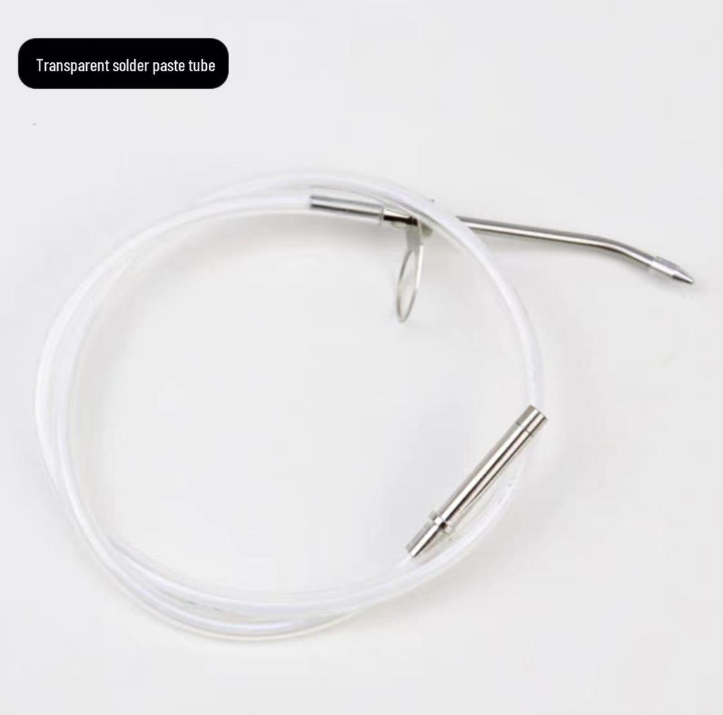 Automatic Soldering Machine Accessories: Iron Handle, Feed Tube, Feed Box, Gear, Nozzle, and Head