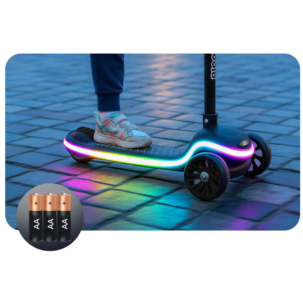 Ricokids Leddi Dreirad Balance LED Roller für Kinder