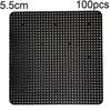 50Pcs/100Pcs Hollow Square Flower Pot Mat Bonsai Breathable Mesh Pad Cushion