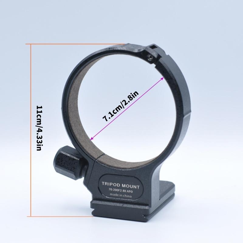 Lens Tripods Mount Rings Quick Release Tripods Collar with 1/4" Screw for APO 70-200mm F2.8 II 77mm Camera Lens