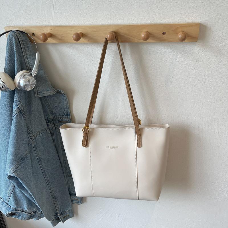 Premium Bag Women's 2025 New Popular Fashion Versatile Retro Shoulder Bag Large Capacity Commuter Tote Bag