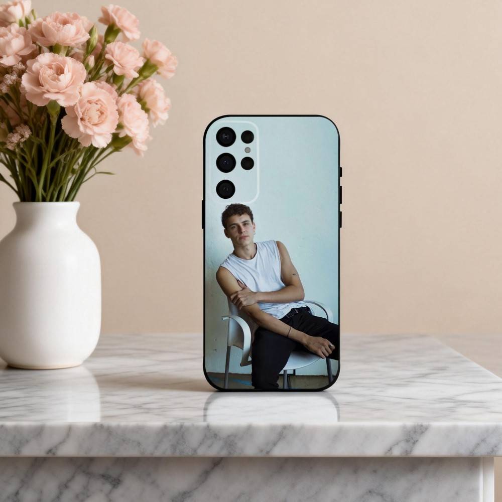 A-Aron P-piper  Phone Case For Samsung S25,24,23,22,30,21,10,9,Ultra,Plus,Lite,FE,4,5 G Soft Black Case