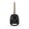KEYYOU For Toyota Yaris Carina Corolla Avensis RAV4 Echo Camry Remote Key Shell Case Fob TOY47 Blade 2/3 Buttons With Rubber Pad