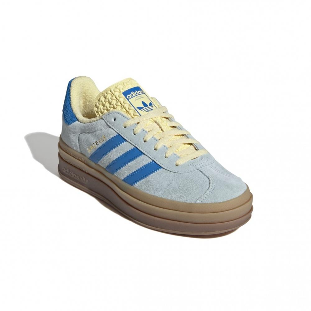 Adidas Gazelle Bold Almost Blue Yellow Ie0430