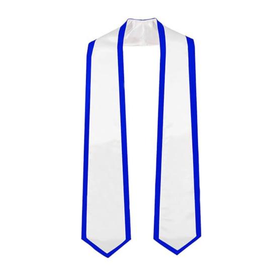 Diák ballagási szalag 72 hüvelyk hosszú szatén érettségi pánt egyszínű, sima szegély kialakítás szalag pánt bulik ünnepekhez kiegészítő