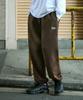 Peullukeu Slam Logo Essential Jogger Pants Brown Ftp502-Z