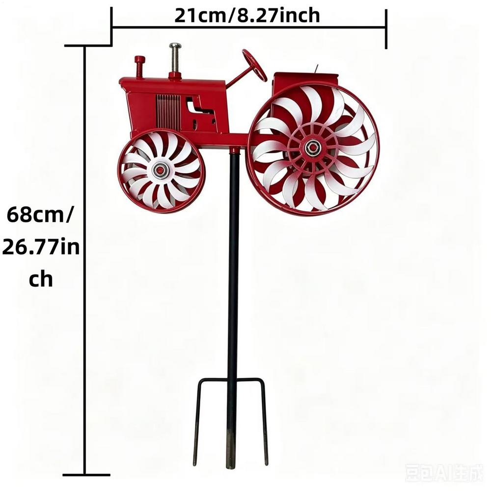 Tractor Wind Spinner Anti-Rust Weather Resistant