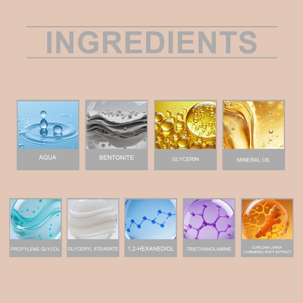 Turmeric Facial Exfoliating Scrub Remove Dead Skin Brightening Shrink Pores Moisturizing Repair Smoothing Facial Cleansing Scrub