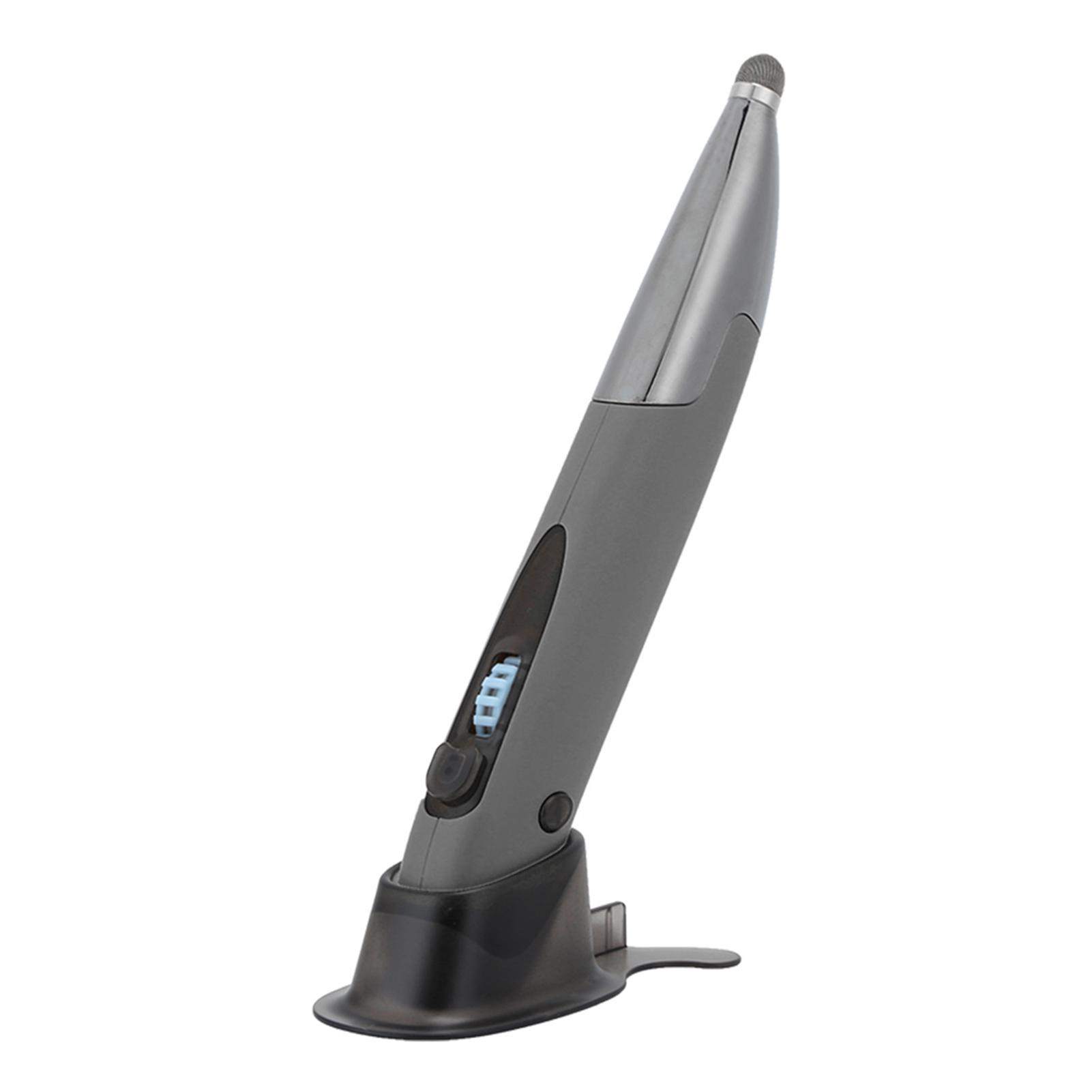 

Мышь-ручка 2.4G беспроводная ABS емкостный экран рукописный ввод с адаптерами для Win xp7810Серебристая серебряный серый