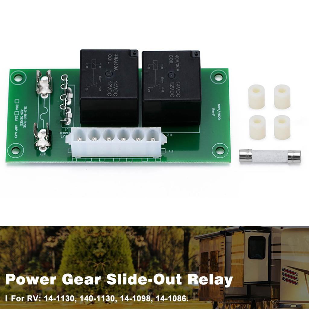 Reliable Sliding Design Relays Control Board Fit for Fleetwood 246063 14-1130 140-1130 14-1098 14-1086 Easy Maintenance