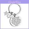 Beautifully Crafted Stainless Steel Keychain With Rainbow Charm For Friends And Celebrations
