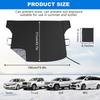 Winter Car Ice Snow Windshield Cover Windproof Oxford Cloth Windscreen Frost Cover Thickened Windshield Sunshade