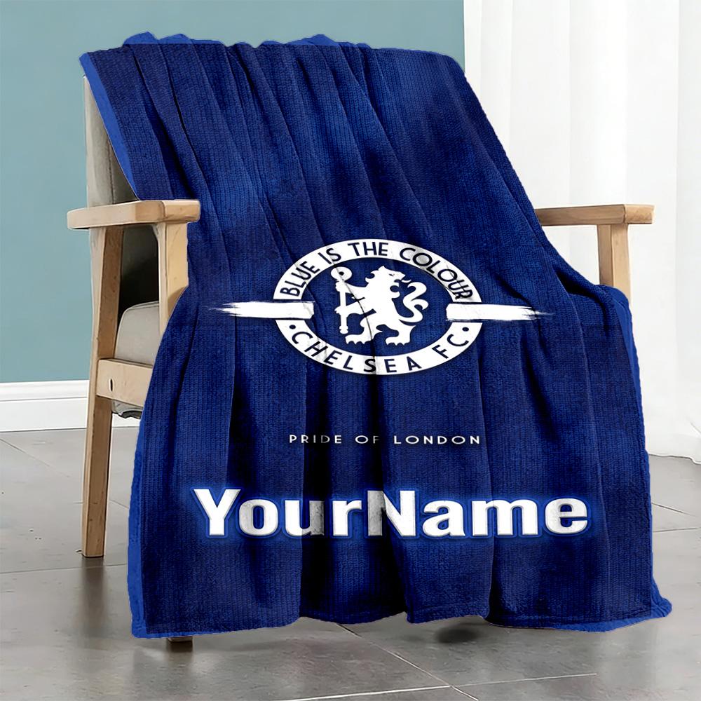 Chelsea Personalized Name Blanket Gift Customizable Blanket Durable Comfort for Sofa Office Chair Chair Livingroom Four Seasons Universal