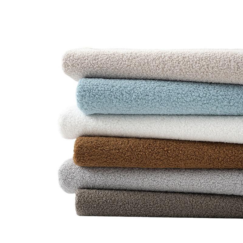 100x145cm Thickened Lamb Wool Fabric for Winter Hoodies, Outerwear, Pillows, Pet Beds, Handmade DIY Clothing Fabric