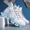 Men's Sneakers Summer Shark Blade Mesh Breathable Shock-absorbing Basketball Sneakers