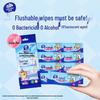 Line Dog Ultra-Mini Wet Toilet Wipes