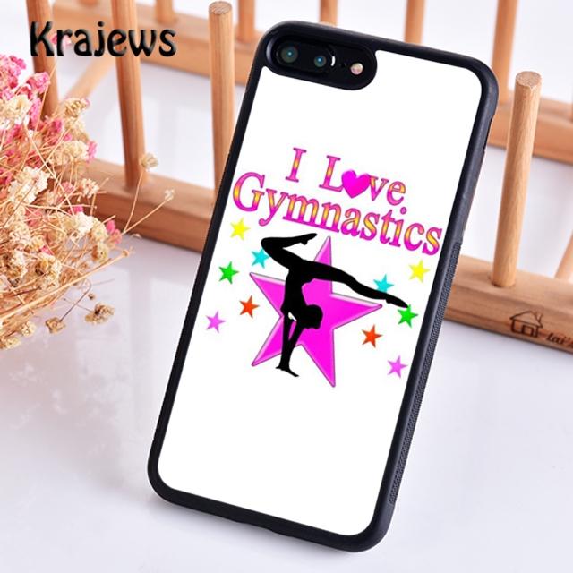 Krajews Gymnastik-Schwebebalken Original Handyhülle Abdeckung Für iPhone 17 Air 16 15 14 plus 11 12 pro max Fundas