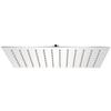 Vidaxl Stainless Steel Shower Head, 20X30 Cm, Rectangular