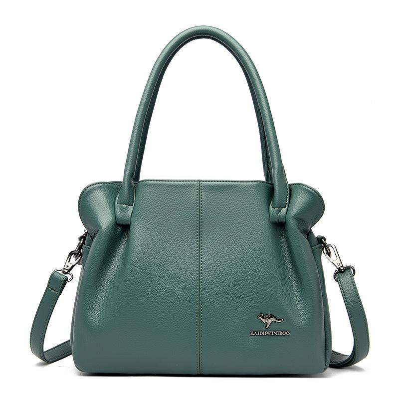 Axelremsväska Damaxelväska Damhandväska Dam Stor Kapacitet Mammaväska