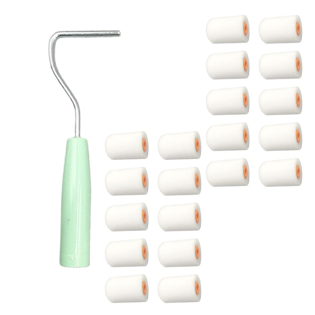 Farbroller mit rutschfestem ergonomischem Griff, Schwamm, Werkzeug, ideal für professionelle Malerarbeiten und Möbelmontage