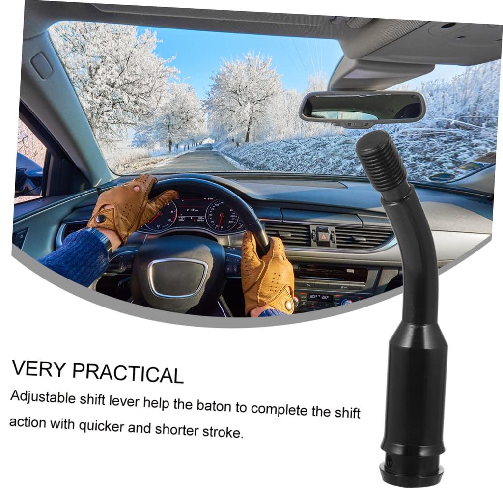 HEALEEP Gear Rod Accessories Steering Wheel Universal Shift Knob Extension