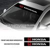 FIT Auto Nové Honda Auto Samolepky na přední sklo Přední a zadní dekorativní znaky Pro Honda Mugen TypeR Jazz Civic Accord FIT H
