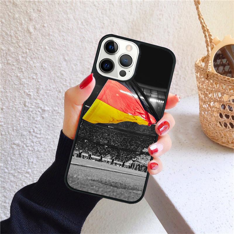 Germany Flag National Emblem Phone Case for iPhone 17 Air 16 PRO MAX 15 14 PLUS 11 12 13 Back Cover Fundas Shell