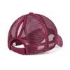 Women Outdoor Sports Hat with Ponytail Hole Camouflage Mesh Back Baseball Cap