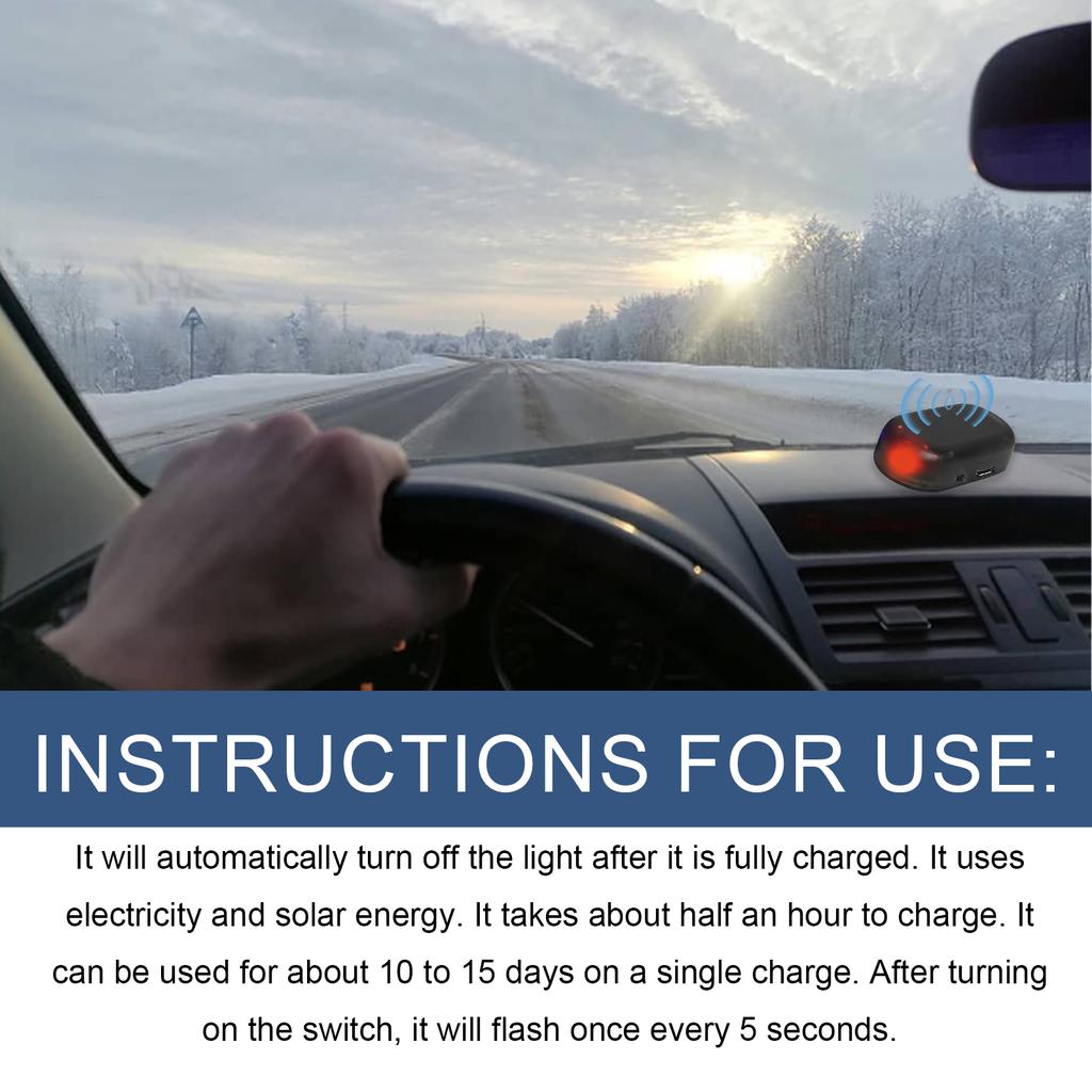 2 stk Elektromagnetisk Molekylær Interferens Frostvæske Snøfjerningsinstrument Snødekning Bilvindusglass Om Vinteren