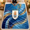 Flannel BlanketUruguay Football Warm Soft Throw Blanket for Indoor Sofa Bed Living Room Use