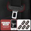 CGRE6 1/2pcs Car Leather Safety Belt Buckle Plug Protective Covers Interior Accessories For Benz CITAN VITO SPRINTER CLS SLK Sport ML