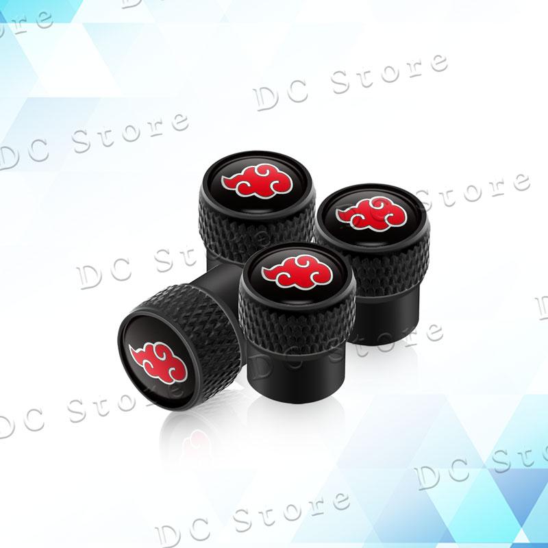 

4Pcs Anime Auspicious Clouds Emblem Car Valve Caps Wheel Tires Air Tyre Stem Protective Covers For Universal Cars Accessories