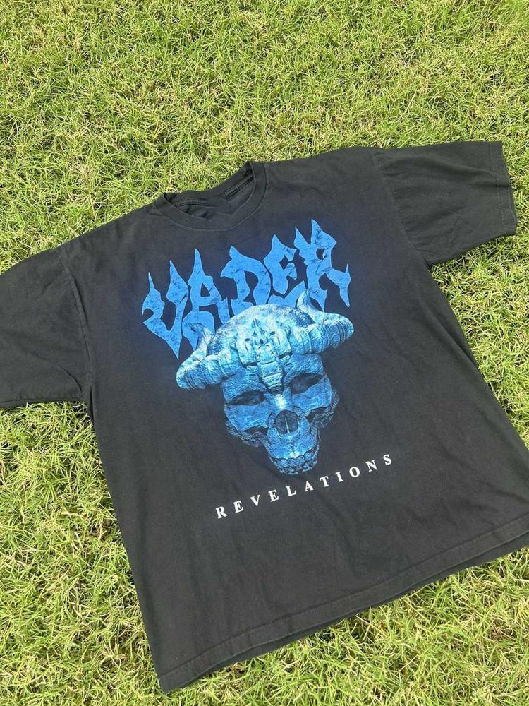 VADER Band Revelations Metal Short Tee Cotton Shirt All Size Unisex T-Shirt XXXXL