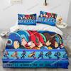 Mega Man X DiVE Bedding Set Single Twin Full Queen King Size Bed Set Adult Boys Bedroom Duvet Cover Sets 3D Anime Bed Sheet Set