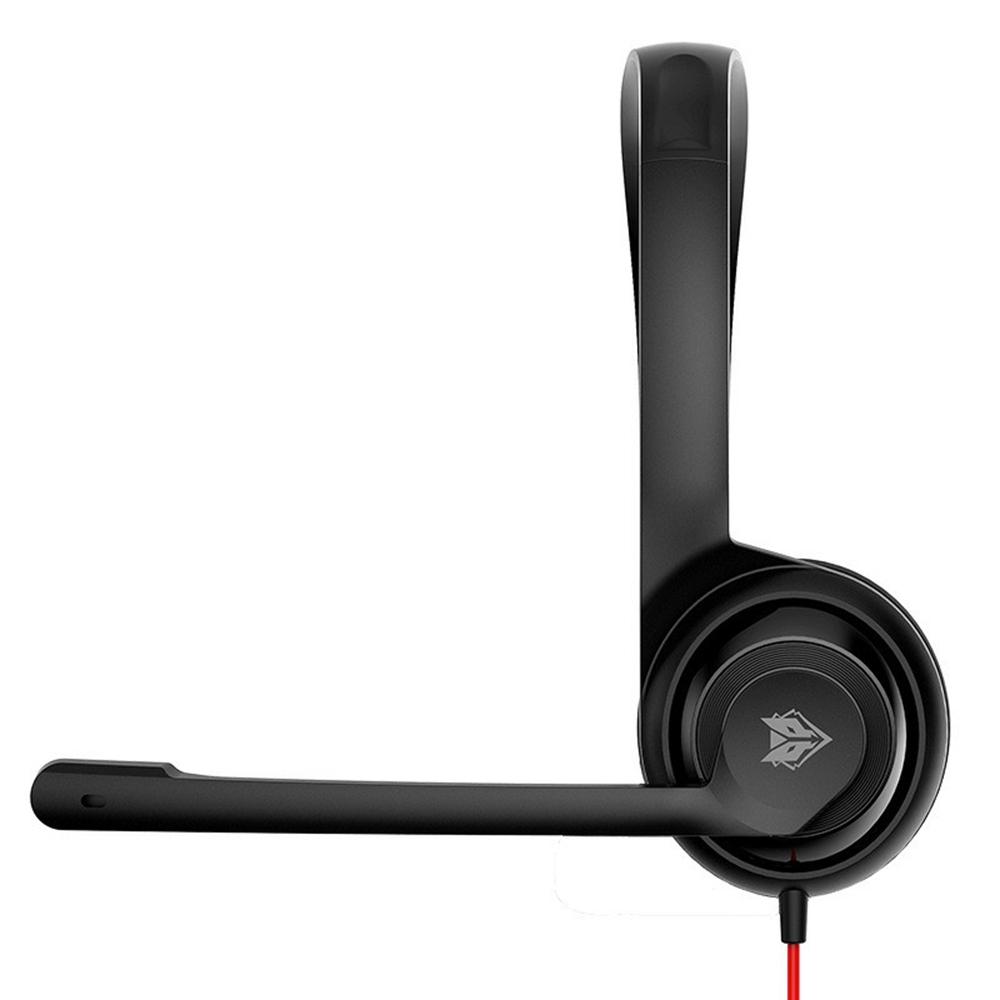 NUBWO HW02U Single Ear USB Wired Headphone Lightweight Office Calls Headset