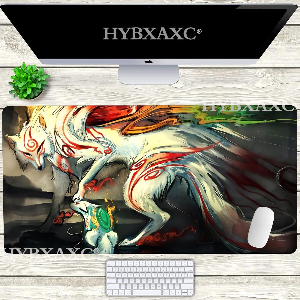 HYBXAXC GGhibli LInspired RRectangular Mouse Pad Cute HD Desk Pad Extended Gaming Keyboard Mats Large Xcm Gamer Mousepad