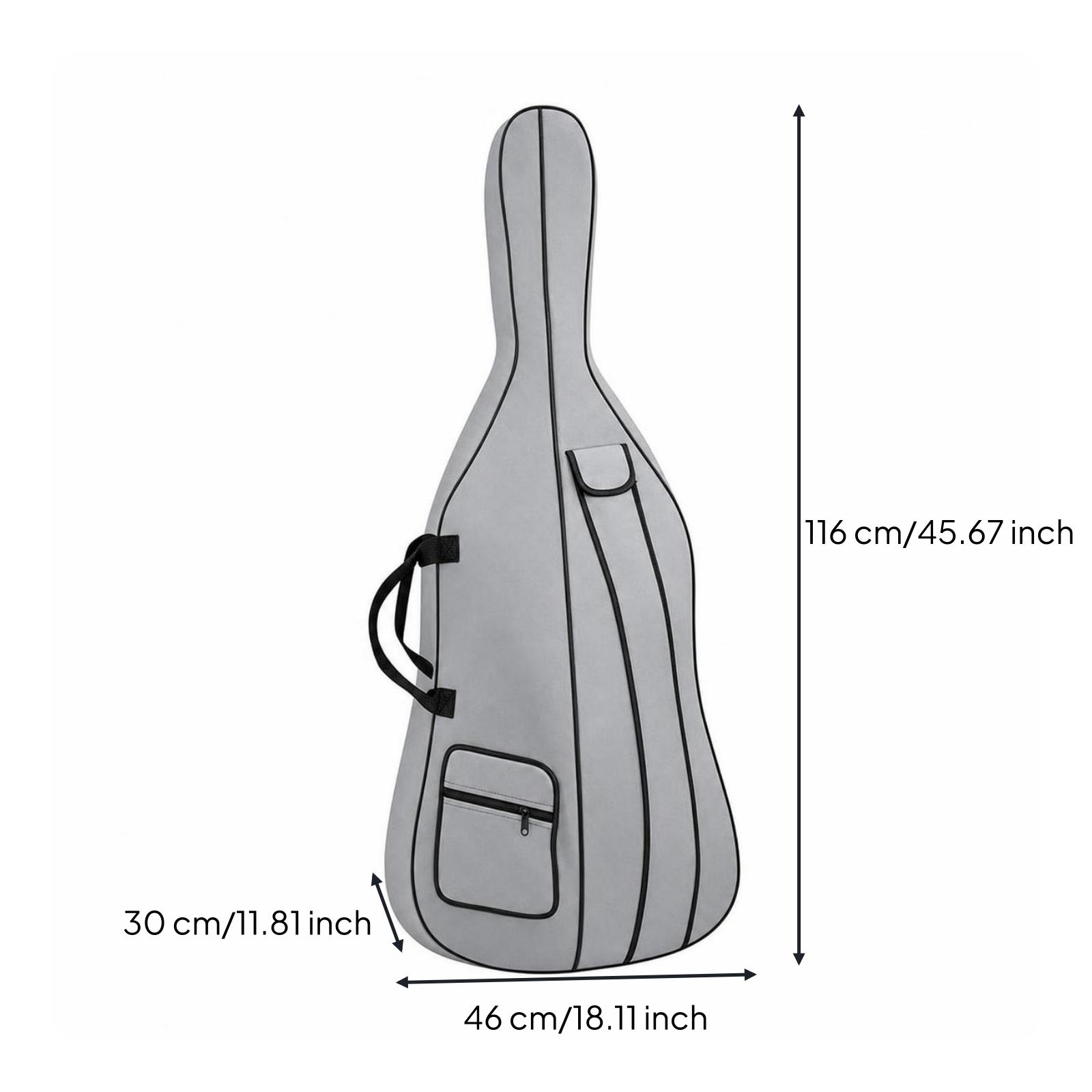 Cello Gig Bag Padded Sturdy for