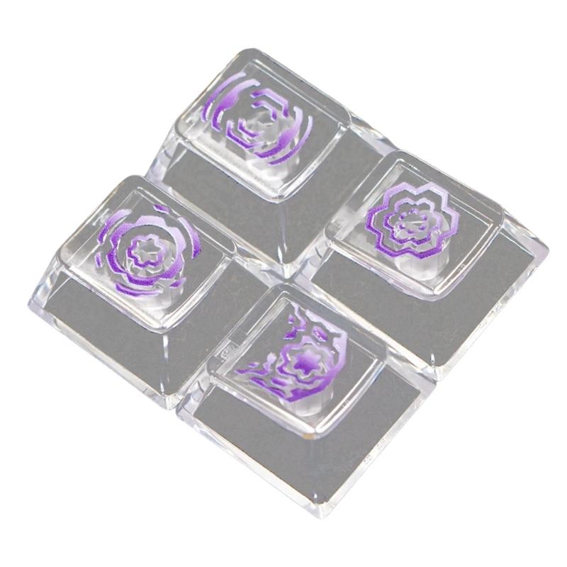 

Напівпрозорі клавіатури Keycaps Покращені яскраві підсвітки та X-подібні кріплення Широка сумісність Для механічних клавіатур