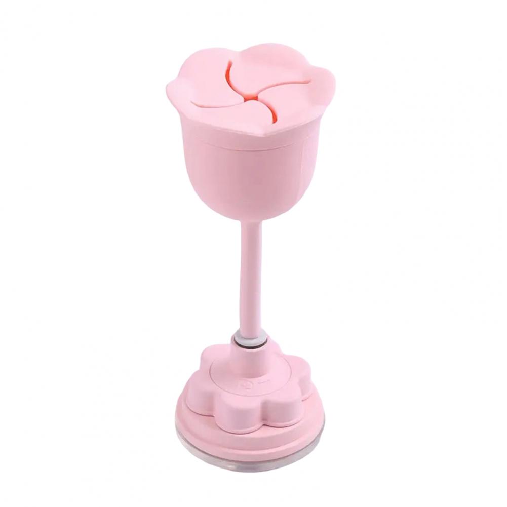 Flower Shape Nail Polish Holder 360 Degrees Rotating Tilted Anti-Spill Untippable Suction Gel Polish Bottle Stand