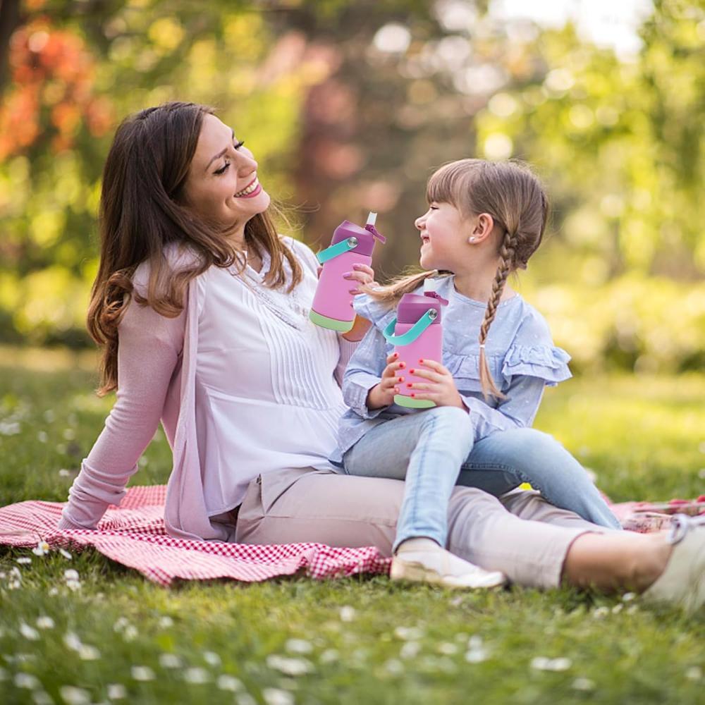 Бутылка для воды из нержавеющей стали для детей — фото 12