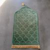 Soft Prayer Mat Thick Sponge Easy To Carry with Tassel Embossed Prayer Mat for Multiple Scenes