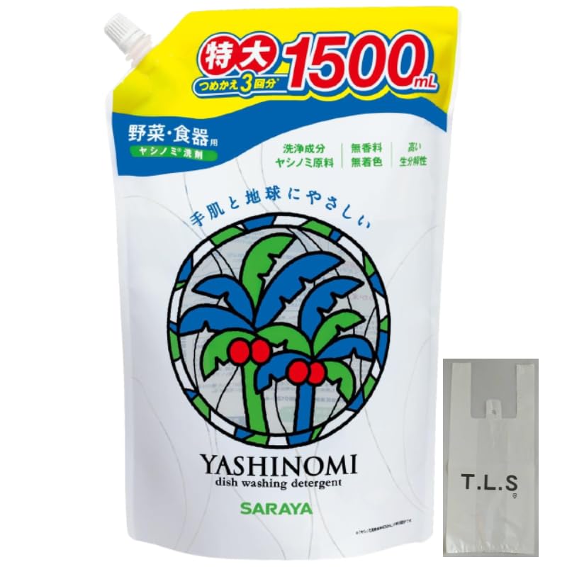 

item original Saraya Coconut Detergent для овощей и столовых приборов Refill 1500 мл Оптовая покупка Большая емкость Пробное кокосовое моющее средство Coconut