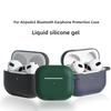 For AirPods 4 Case Silicone Protecive Cover for AirPods 4th Generation Accessories 2024 Solid Color Front LED Visible Skin Cover