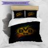 3pcs Duvet Cover Set (1*Duvet Cover + 2*Pillowcase, Without Core), Borussia Dortmund Print Bedding Set, Bedroom Decor, All‑Season, Birthday Gift