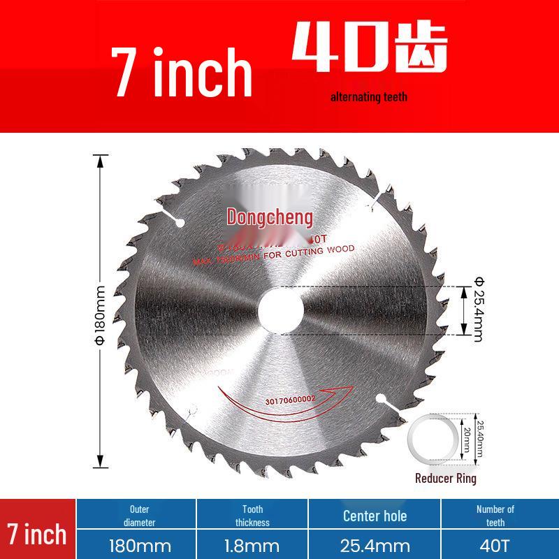 Circular Alloy Woodworking Saw Blade for Angle Grinder