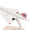 20Cm British Concorde Alloy Aircraft Model With Landing Gear Airliner Alloy Diecast Air Plane Model Toys Collection Ornament