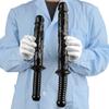 Black PVC Handle Dildo Masturbator Butt Plug Fisting Sex Toy Big Dick Strap On Cock Lesbian BDSM