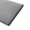 FENDI logo Cover Stationery passport case Leather gray